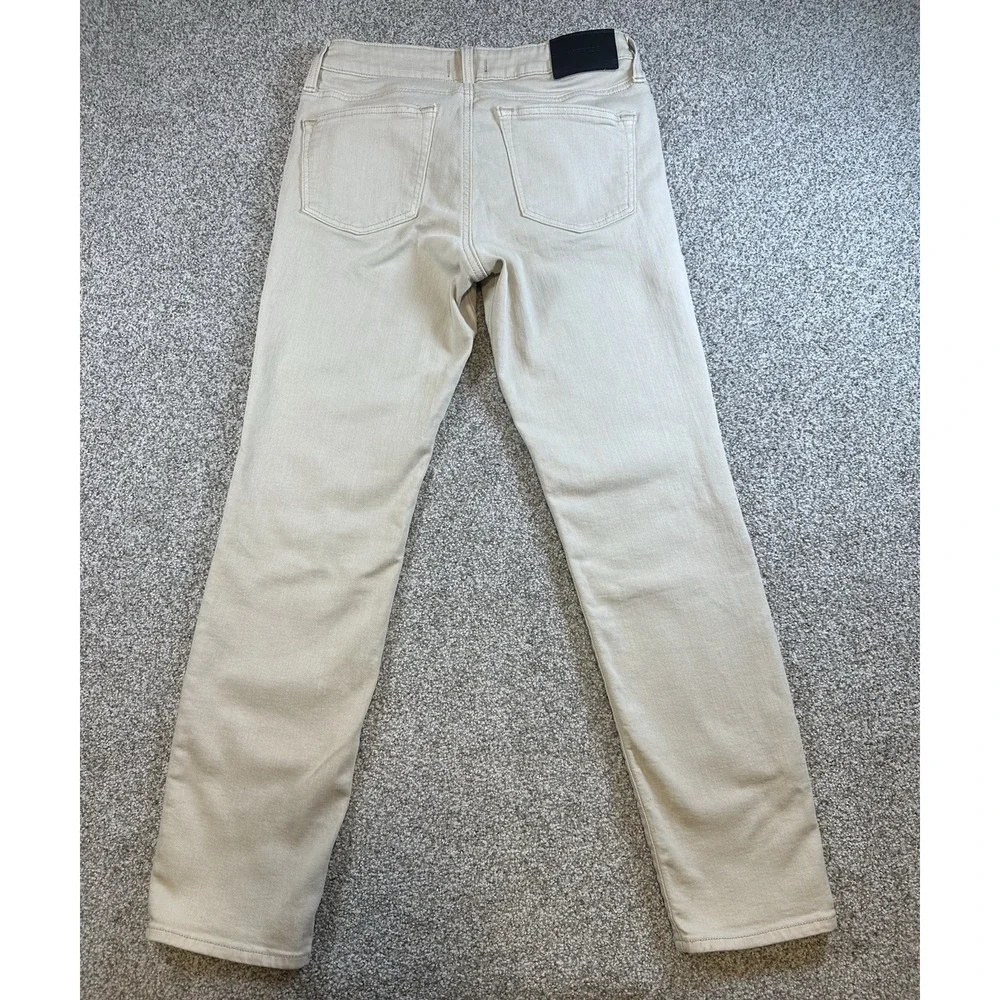 Express Jeans Mens 28x30 Slim Fit Hyper Stretch Beige Denim Casual